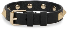 Carica l'immagine nel visualizzatore di Gallery, Bracciale Rockstud in pelle
