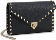 Carica l'immagine nel visualizzatore di Gallery, Borsa a tracolla Rockstud mini in pelle
