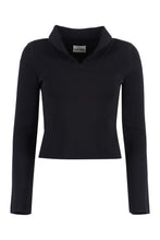 Carica l'immagine nel visualizzatore di Gallery, Crop top a maniche lunghe
