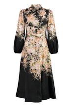 Carica l&#39;immagine nel visualizzatore di Gallery, Abito Illustration Buttoned in lino
