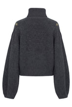 Carica l'immagine nel visualizzatore di Gallery, Maglione in lana con bottoni decorativi
