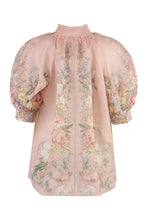 Carica l'immagine nel visualizzatore di Gallery, Blusa Waverly con fantasia floreale
