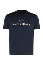 Load image into Gallery viewer, T-shirt in cotton jersey with logo print
