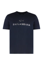 Carica l'immagine nel visualizzatore di Gallery, T-shirt in jersey di cotone con stampa logo
