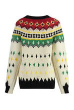Carica l'immagine nel visualizzatore di Gallery, Pullover jacquard in lana
