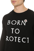Carica l'immagine nel visualizzatore di Gallery, Moncler Born to Protect - Maglione girocollo in lana
