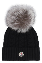 Carica l'immagine nel visualizzatore di Gallery, Cappello in maglia tricot con pom-pon
