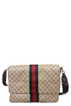 Load image into Gallery viewer, Monogram shoulder bag with leather details
