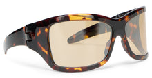 Load image into Gallery viewer, Sunglasses with tortoise print
