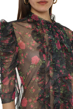 Carica l'immagine nel visualizzatore di Gallery, Camicia in tulle stampata
