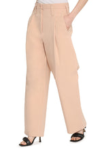 Load image into Gallery viewer, High-waist wide-leg trousers
