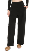 Load image into Gallery viewer, High-waist tapered-fit trousers
