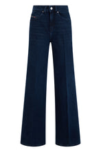 Load image into Gallery viewer, Denim cotton wide leg jeans

