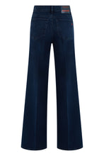 Load image into Gallery viewer, Denim cotton wide leg jeans
