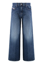 Carica l'immagine nel visualizzatore di Gallery, Jeans flare 1978 D-Akemi a vita alta
