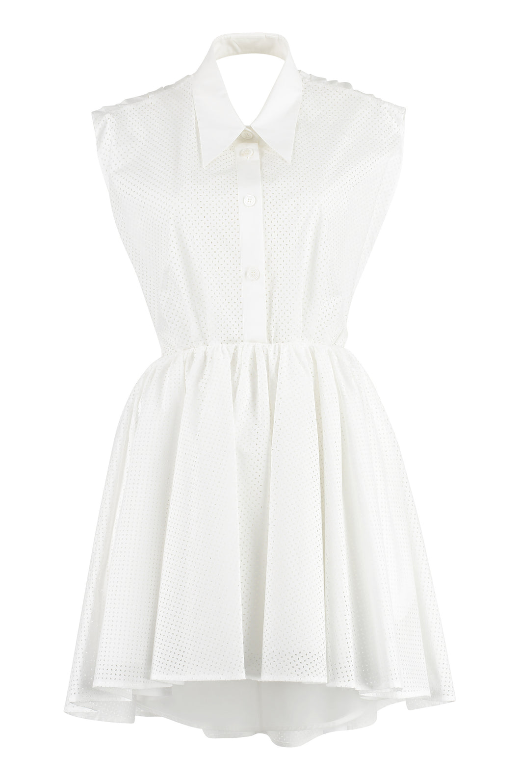 Cotton shirtdress