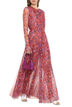 Load image into Gallery viewer, Printed organza gown
