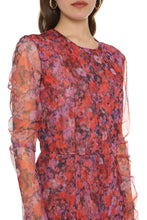 Load image into Gallery viewer, Printed organza gown
