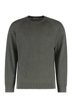 Carica l'immagine nel visualizzatore di Gallery, Maglione girocollo in lino e cotone
