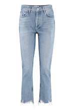 Carica l'immagine nel visualizzatore di Gallery, Jeans cropped straight-leg Riley
