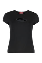 Carica l'immagine nel visualizzatore di Gallery, T-shirt girocollo T-Angie in cotone
