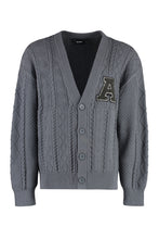 Carica l'immagine nel visualizzatore di Gallery, Cardigan in maglia a trecce
