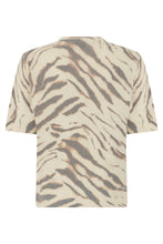 Carica l'immagine nel visualizzatore di Gallery, T-shirt in maglia di lana stampata
