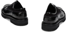 Carica l'immagine nel visualizzatore di Gallery, Scarpe stringate in pelle e tessuto
