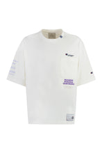 Carica l'immagine nel visualizzatore di Gallery, T-shirt girocollo in cotone
