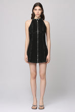 Carica l&#39;immagine nel visualizzatore di Gallery, Abito De-Lulu-Short in denim
