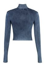 Carica l'immagine nel visualizzatore di Gallery, Crop top a maniche lunghe M-Anchor-A
