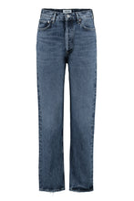Carica l'immagine nel visualizzatore di Gallery, Jeans straight 90s Pinch Waist leg a 5 tasche
