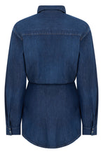 Load image into Gallery viewer, Denim jacket with belt
