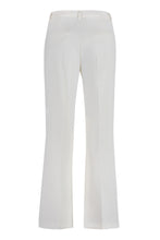 Carica l'immagine nel visualizzatore di Gallery, Pantaloni straight-leg in misto cotone
