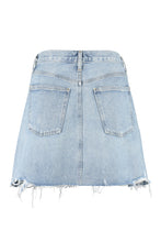 Carica l'immagine nel visualizzatore di Gallery, Minigonna Criss Cross in denim
