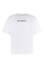Carica l'immagine nel visualizzatore di Gallery, T-shirt girocollo Distort in cotone
