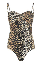 Load image into Gallery viewer, Leopard print one-piece swimsuit
