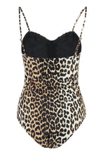 Load image into Gallery viewer, Leopard print one-piece swimsuit
