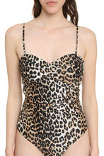 Load image into Gallery viewer, Leopard print one-piece swimsuit
