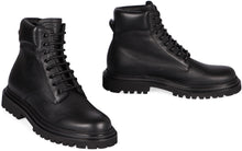 Load image into Gallery viewer, Leather lace-up boots
