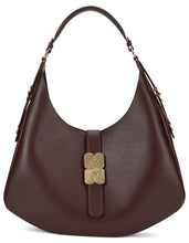 Carica l'immagine nel visualizzatore di Gallery, Borsa in pelle marrone, eleganza e comfort
