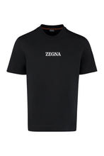 Carica l'immagine nel visualizzatore di Gallery, T-shirt in cotone con logo
