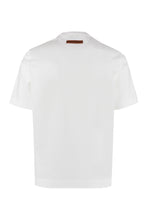 Carica l'immagine nel visualizzatore di Gallery, T-shirt girocollo in cotone
