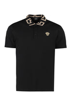 Load image into Gallery viewer, Stretch cotton piqué polo shirt
