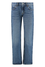 Carica l'immagine nel visualizzatore di Gallery, Cropped jeans a vita alta

