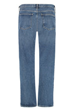 Carica l'immagine nel visualizzatore di Gallery, Cropped jeans a vita alta
