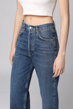 Load image into Gallery viewer, Ren 5-pocket straight-leg jeans
