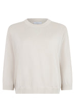 Carica l'immagine nel visualizzatore di Gallery, Maglione girocollo con maglia metallizzata

