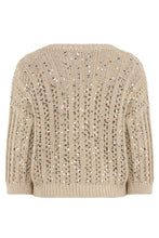 Carica l'immagine nel visualizzatore di Gallery, Cardigan in cotone con paillettes
