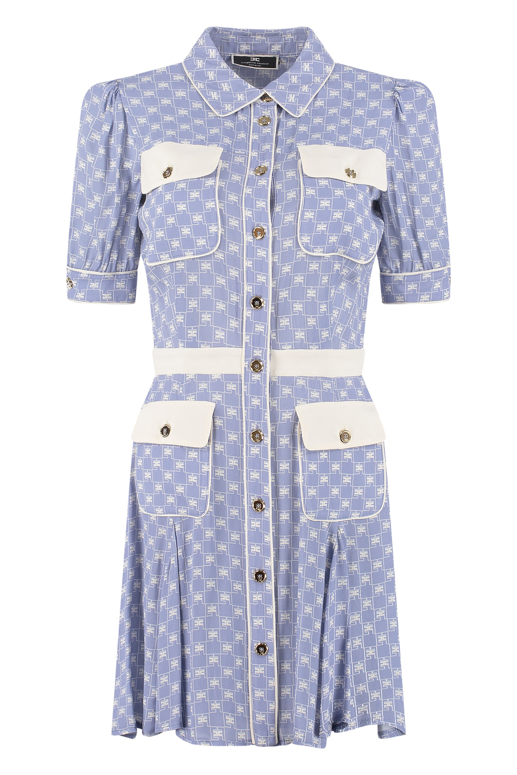 Abito chemisier stampato